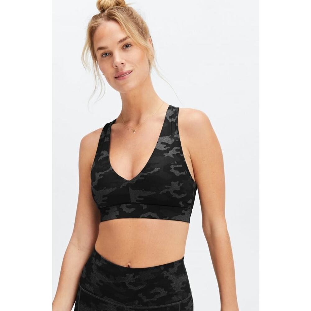 Fabletics On the Go Medium Impact Sports Bra XXS